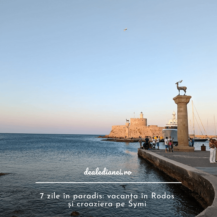 7 zile în paradis: vacanța în Rodos și croaziera pe Symi